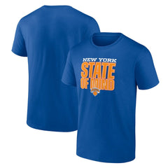 New Era - New York Knicks Pick & Roll Coverage T-Shirt - Blue