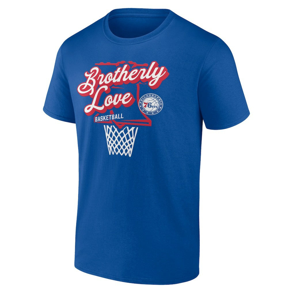 NBA - Philadelphia 76ers Half Court Offense T-Shirt - Royal