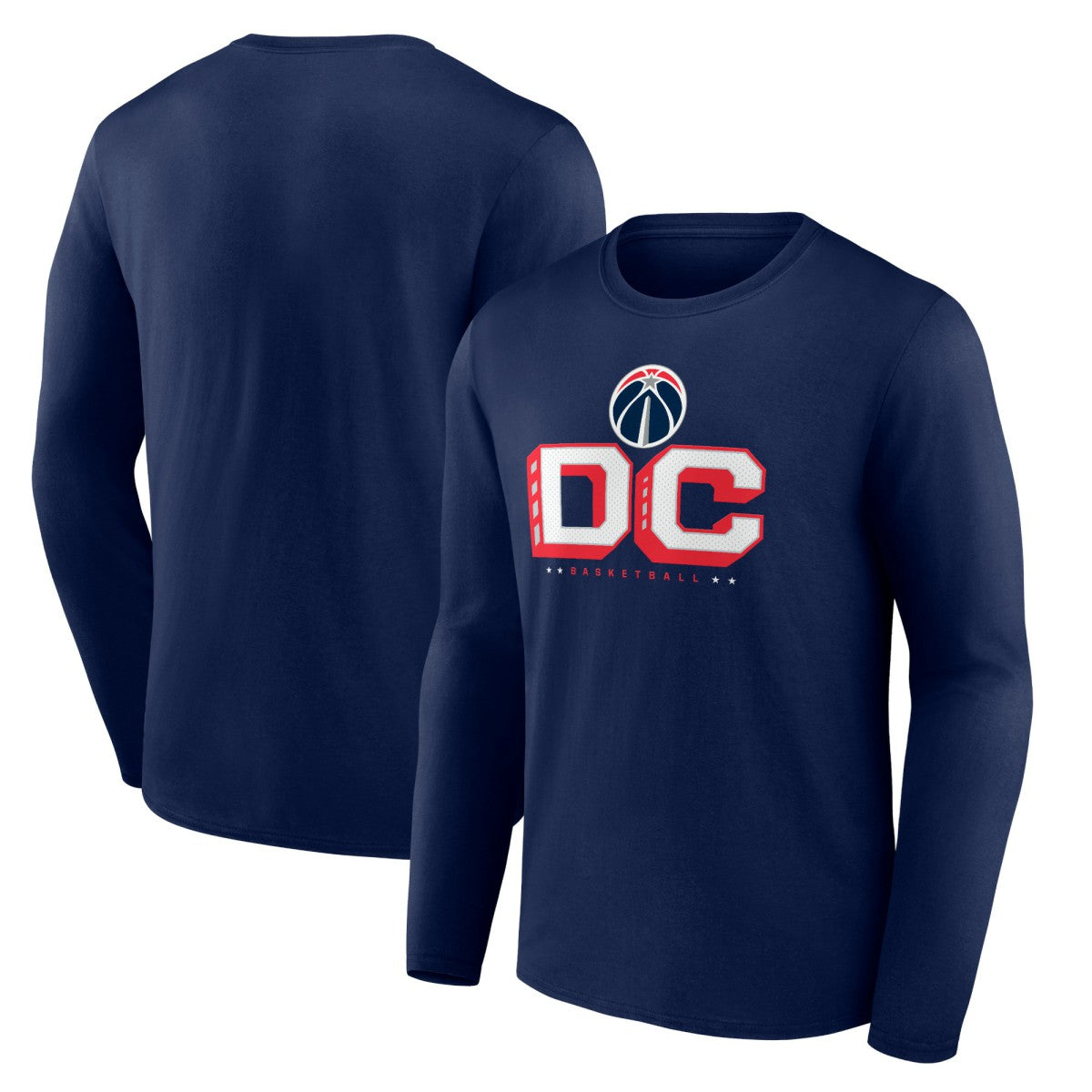 NBA - Washington Wizards Pick & Roll Coverage Long Sleeve T-Shirt - Navy