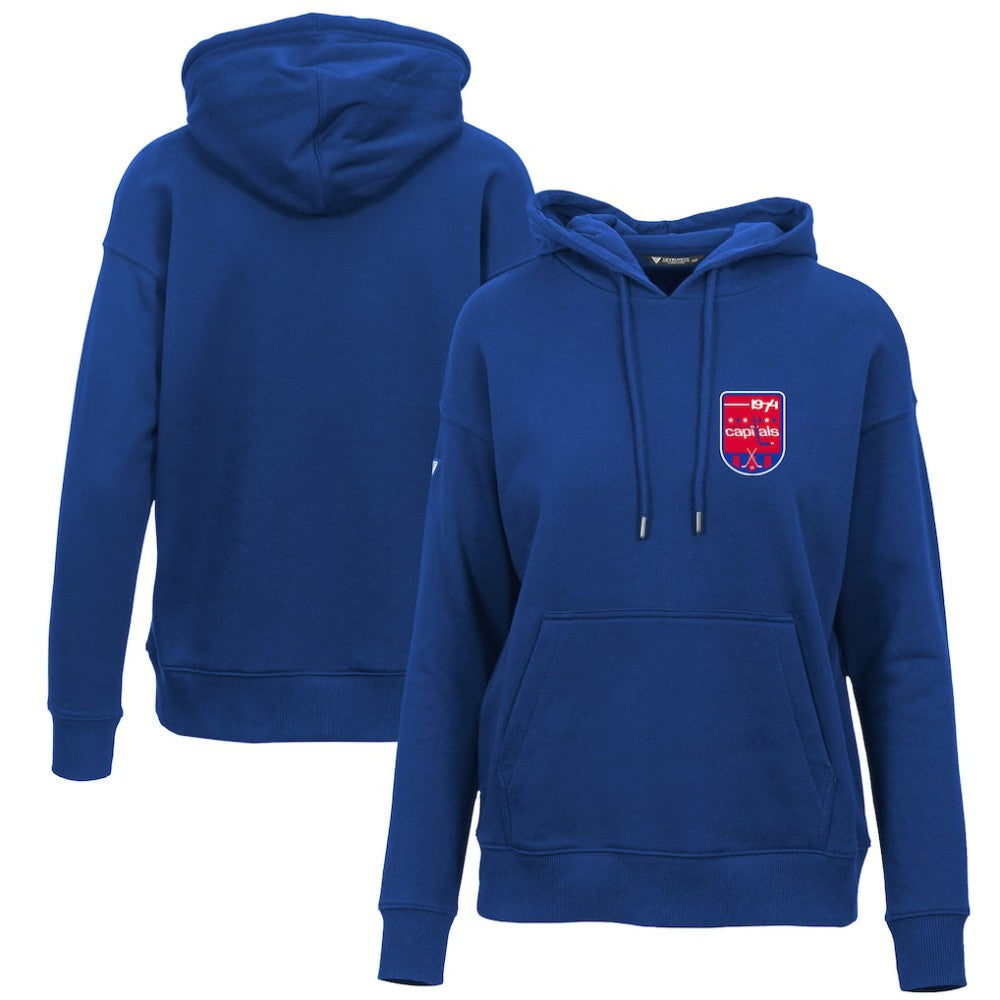 Washington Capitals Levelwear Women's Retro Adorn Pullover Hoodie Royal