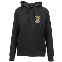 Boston Bruins Levelwear Women's Retro Adorn Pullover Hoodie Black