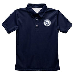 Manchester City Vive La Fete Youth Solid Polo - Navy