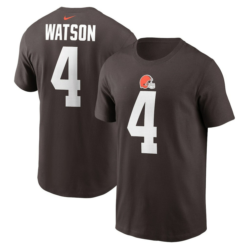 Deshaun Watson Cleveland Browns Player Name & Number T-Shirt Brown - Nike