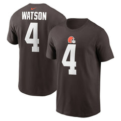Deshaun Watson Cleveland Browns Player Name & Number T-Shirt Brown - Nike