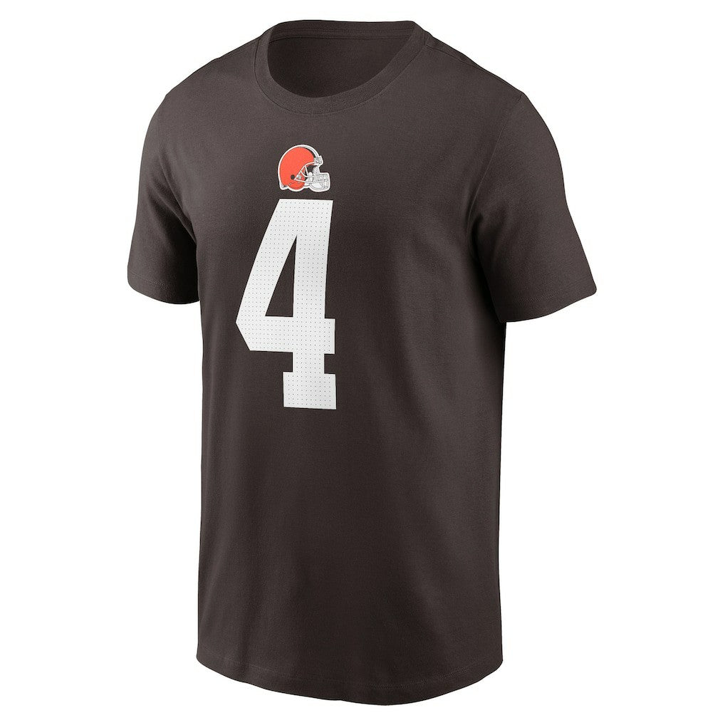 Deshaun Watson Cleveland Browns Player Name & Number T-Shirt Brown - Nike