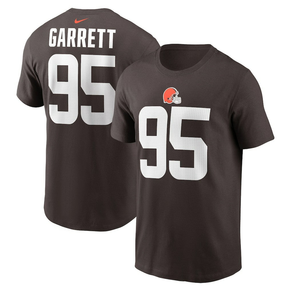 Myles Garrett Cleveland Browns Player Name & Number T-Shirt Brown - Nike