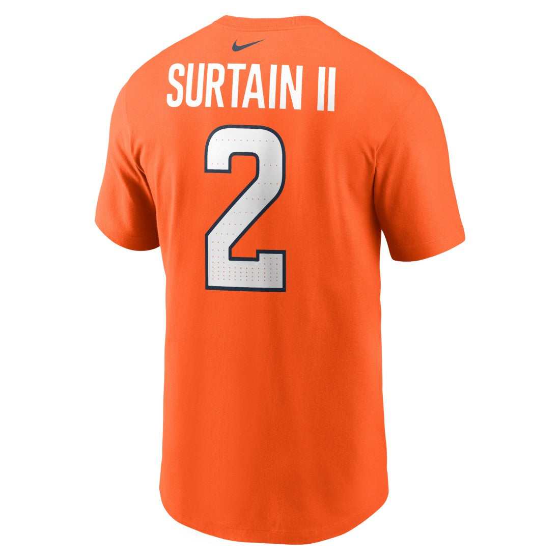 Patrick Surtain II Denver Broncos Name & Number T-Shirt Orange - Nike