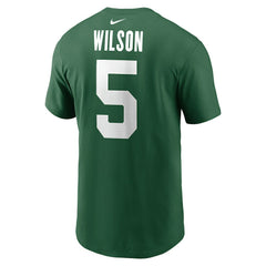 Garrett Wilson New York Jets Name & Number T-Shirt Green - Nike