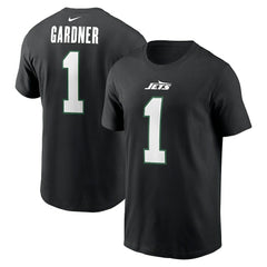 Ahmad Sauce Gardner New York Jets Name & Number T-Shirt Black - Nike