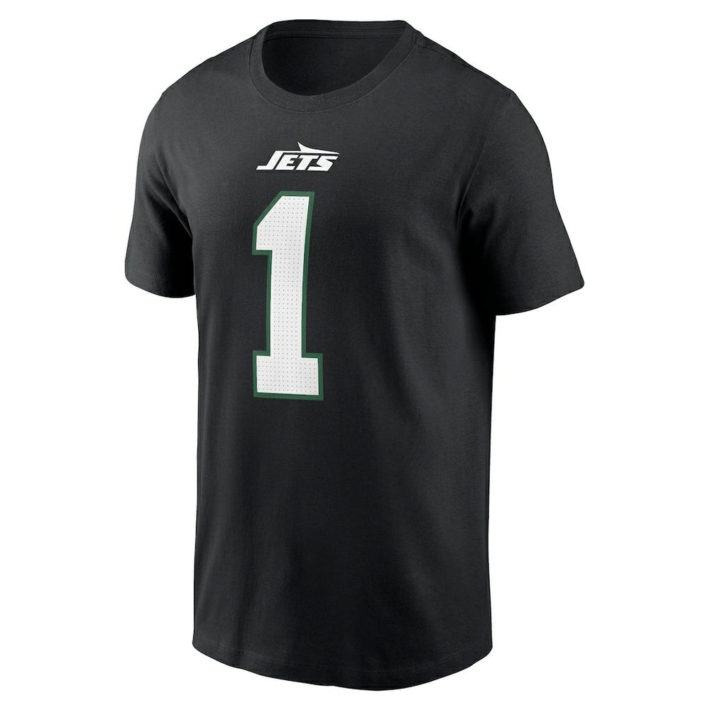 Ahmad Sauce Gardner New York Jets Name & Number T-Shirt Black - Nike