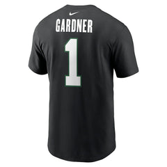 Ahmad Sauce Gardner New York Jets Name & Number T-Shirt Black - Nike