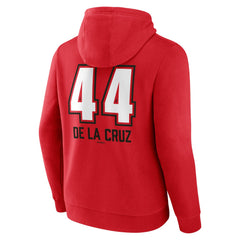 Elly De La Cruz Cincinnati Reds Name & Number Fastball Pullover Hoodie for sale