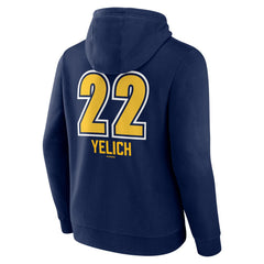 Christian Yelich Milwaukee Brewers Name & Number Fastball Pullover Hoodie discount