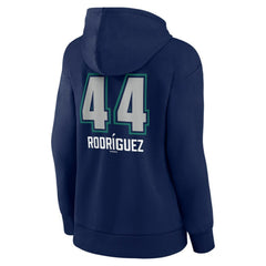 Julio Rodríguez Seattle Mariners Women's Name & Number Fastball Pullover Hoodie On Sale