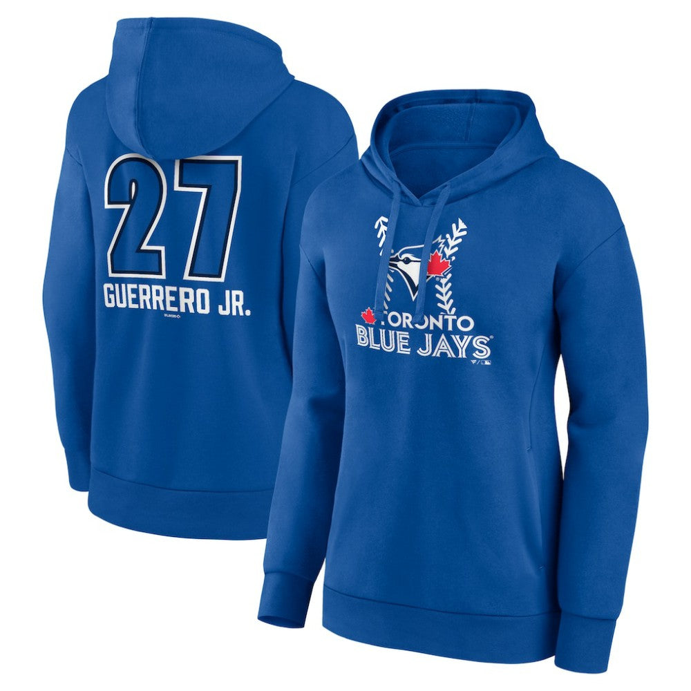 Vladimir Guerrero Jr. Toronto Blue Jays Women's Name & Number Fastball Pullover Hoodie discount