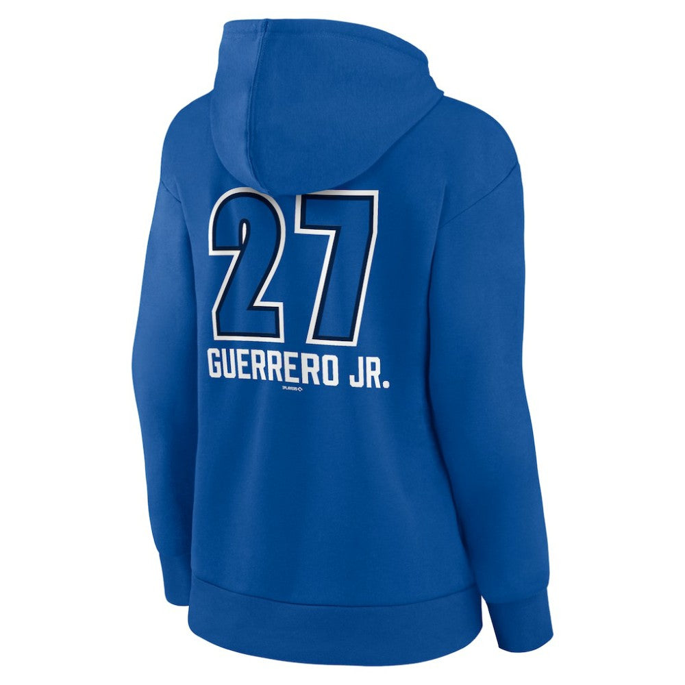 Vladimir Guerrero Jr. Toronto Blue Jays Women's Name & Number Fastball Pullover Hoodie discount