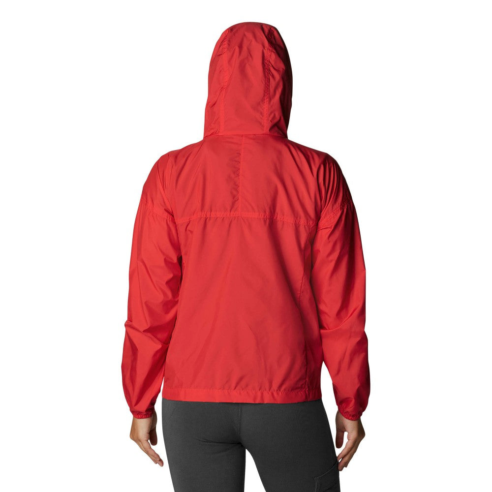 Cincinnati Reds Columbia Women's Flash Challenger Full-Zip Windbreaker Jacket Lifestyle