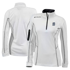 Detroit Tigers Columbia Women's Omni-Wick Shotgun Quarter-Zip Pullover Top Near Me