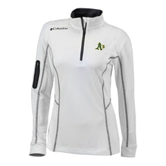 Athletics Columbia Women's Omni-Wick Shotgun Quarter-Zip Pullover Top Lifestyle