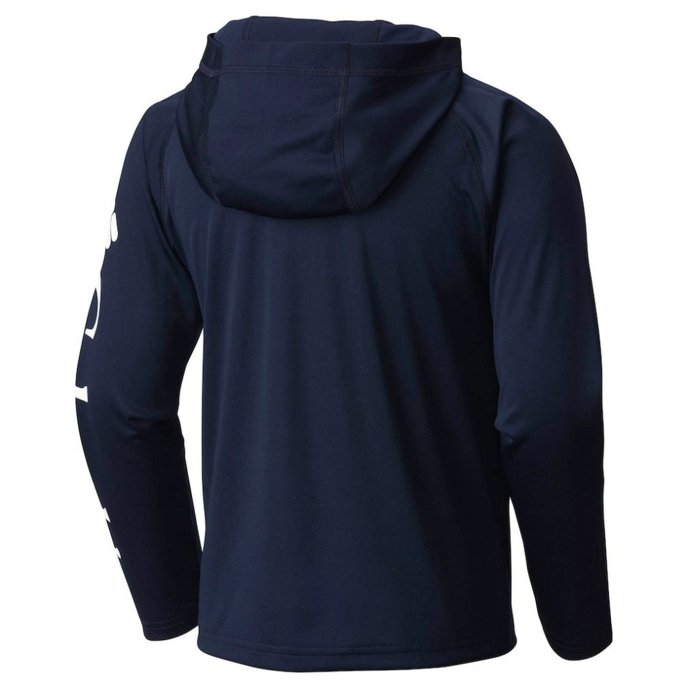 Atlanta Braves Columbia Youth Terminal Tackle Long Sleeve Hoodie T-Shirt for sale