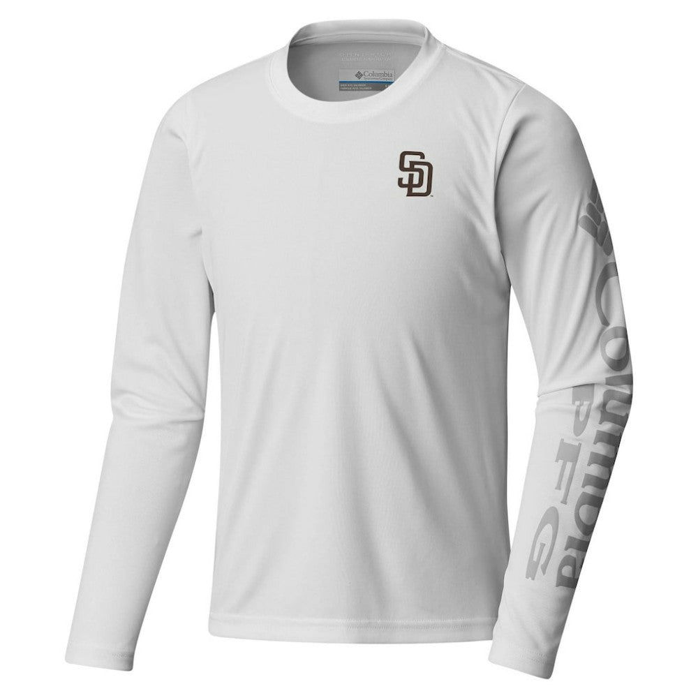 San Diego Padres Columbia Youth Terminal Tackle Long Sleeve T-Shirt Sale