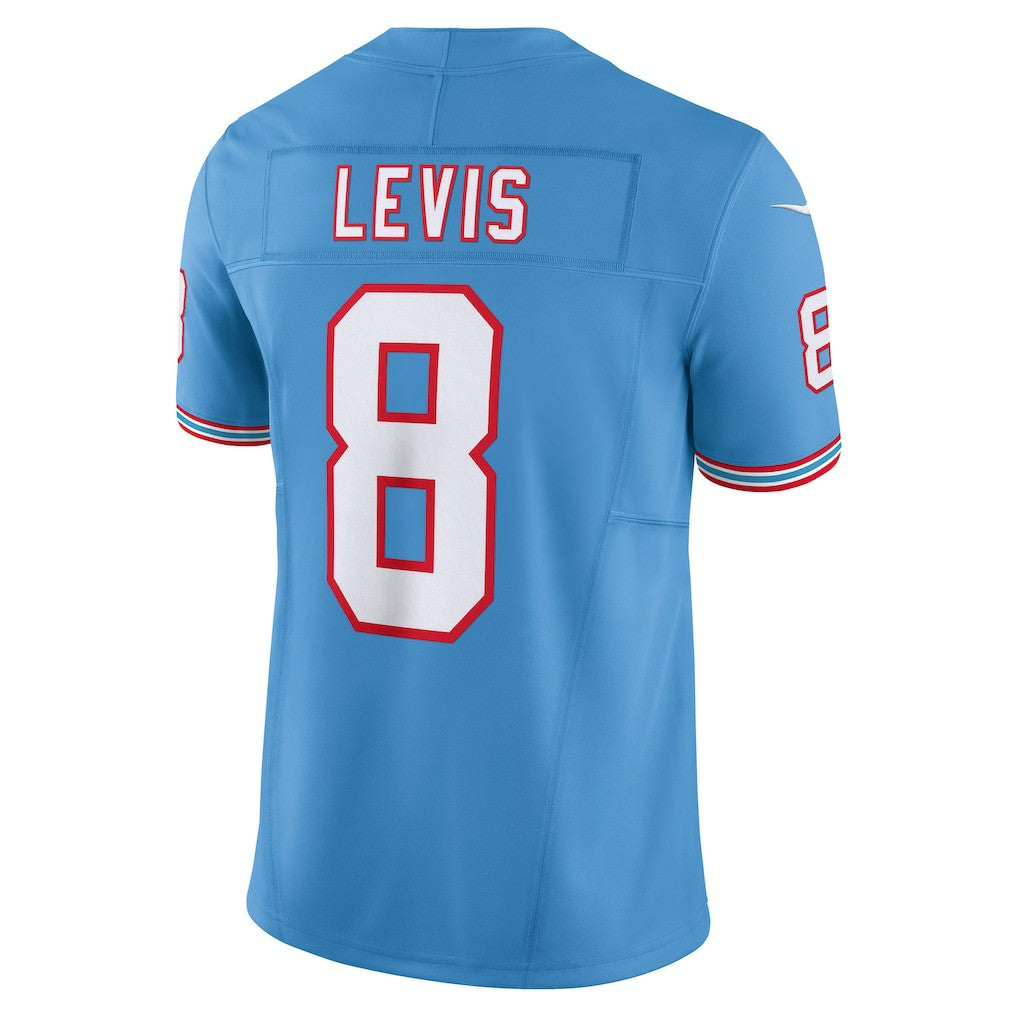 Will Levis Tennessee Titans Alternate Oilers Throwback Vapor F.U.S.E. Limited Jersey Light Blue - Nike