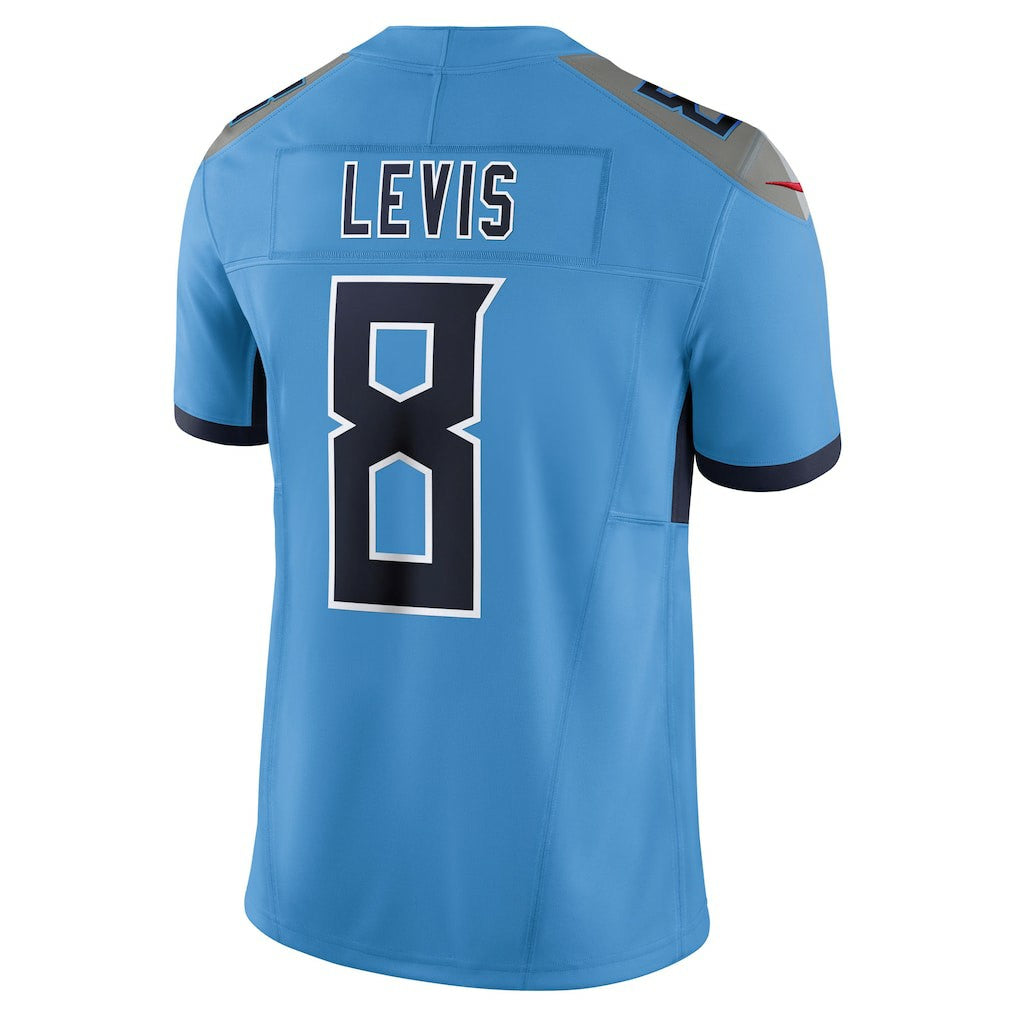 Will Levis Tennessee Titans Alternate Vapor F.U.S.E. Limited Jersey - Light Blue | NFL Jerseys