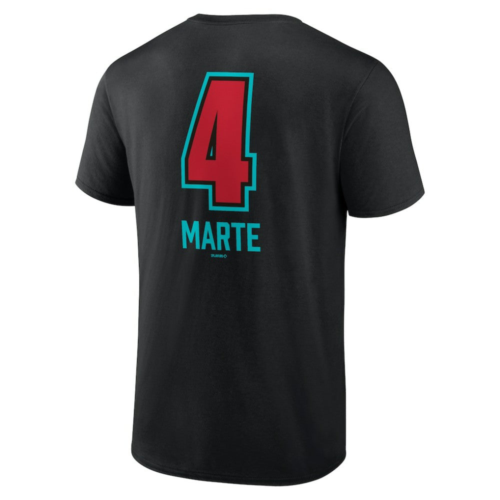 Ketel Marte Arizona Diamondbacks Name & Number Fastball T-Shirt discount