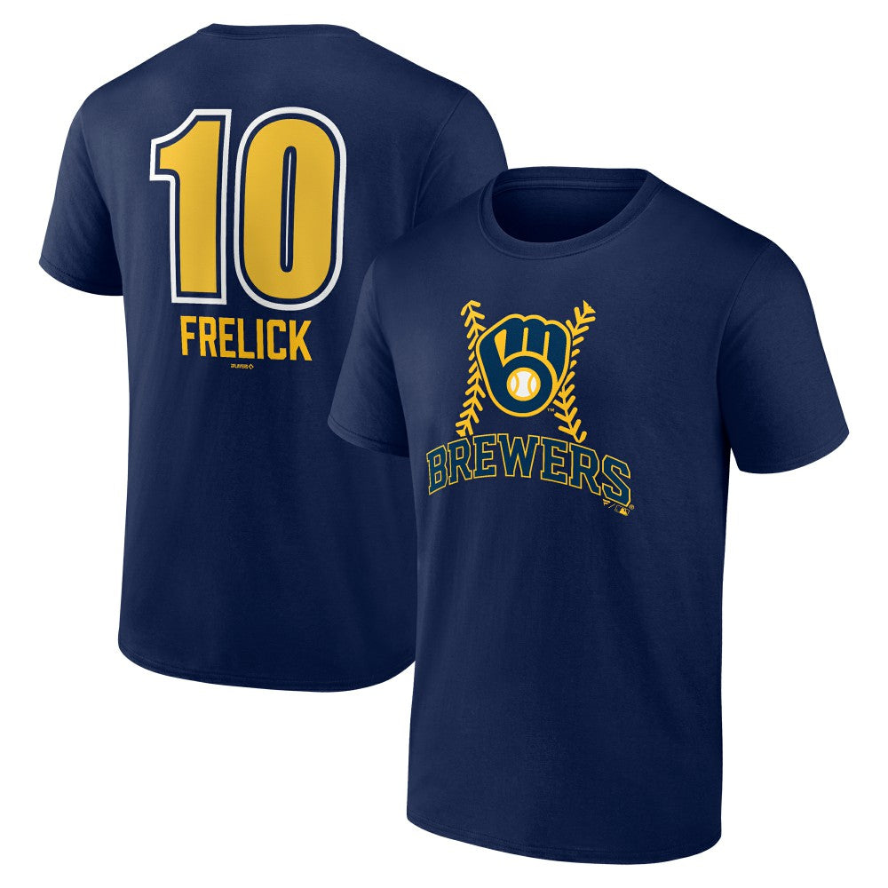 Sal Frelick Milwaukee Brewers Name & Number Fastball T-Shirt Sale