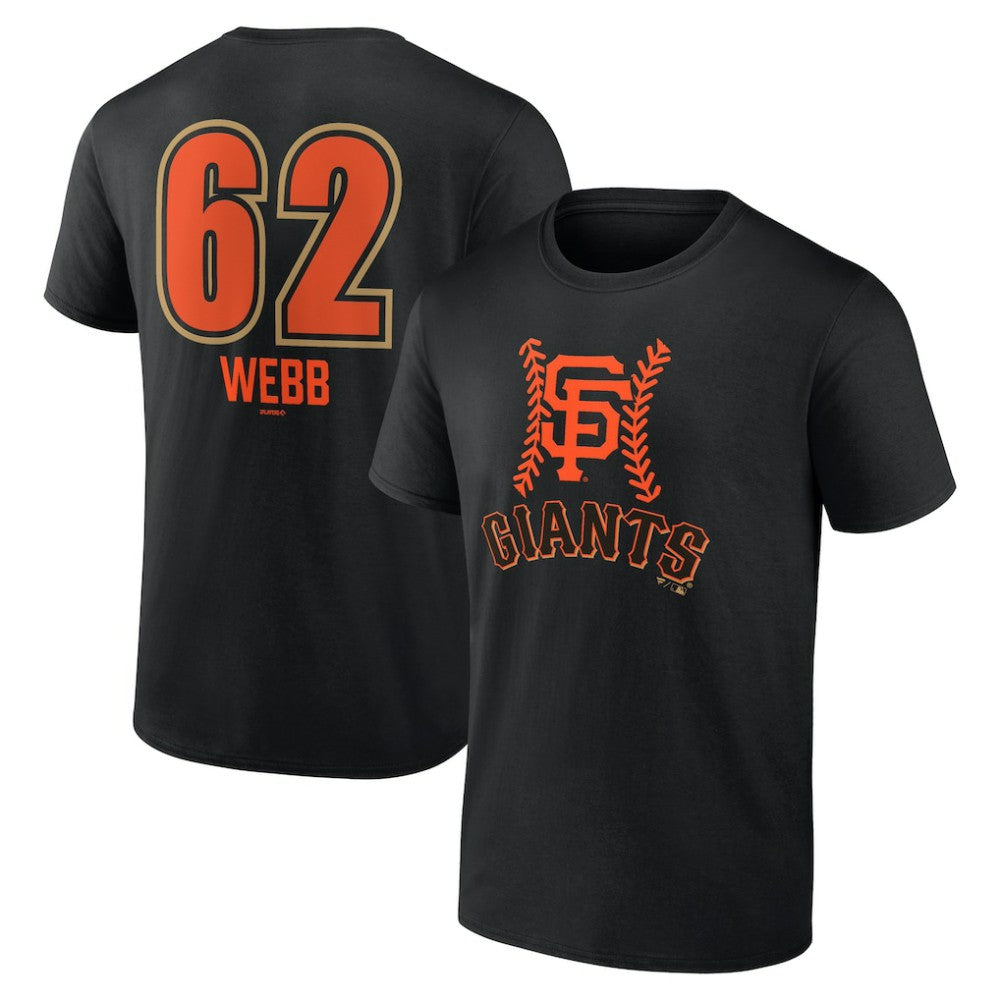 Logan Webb San Francisco Giants Name & Number Fastball T-Shirt Near Me