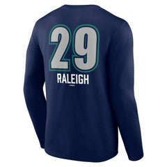 Cal Raleigh Seattle Mariners Name & Number Fastball Long Sleeve T-Shirt Sale