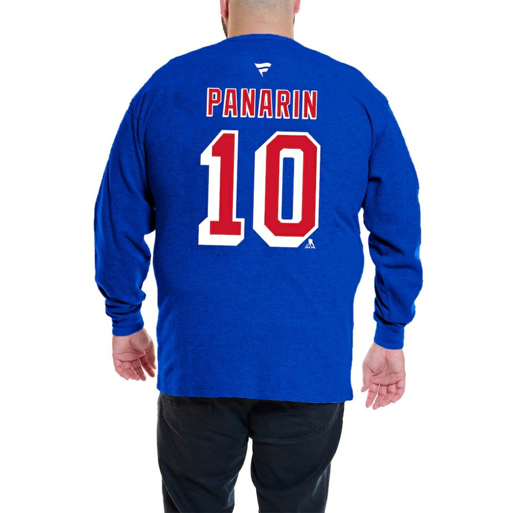 Artemi Panarin New York Rangers Profile Big & Tall Name & Number Thermal Pullover Sweatshirt Royal
