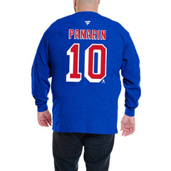 Artemi Panarin New York Rangers Profile Big & Tall Name & Number Thermal Pullover Sweatshirt Royal