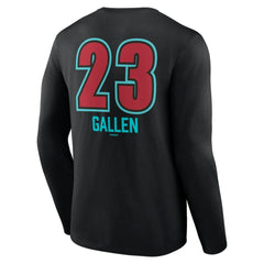 Zac Gallen Arizona Diamondbacks Name & Number Fastball Long Sleeve T-Shirt discount