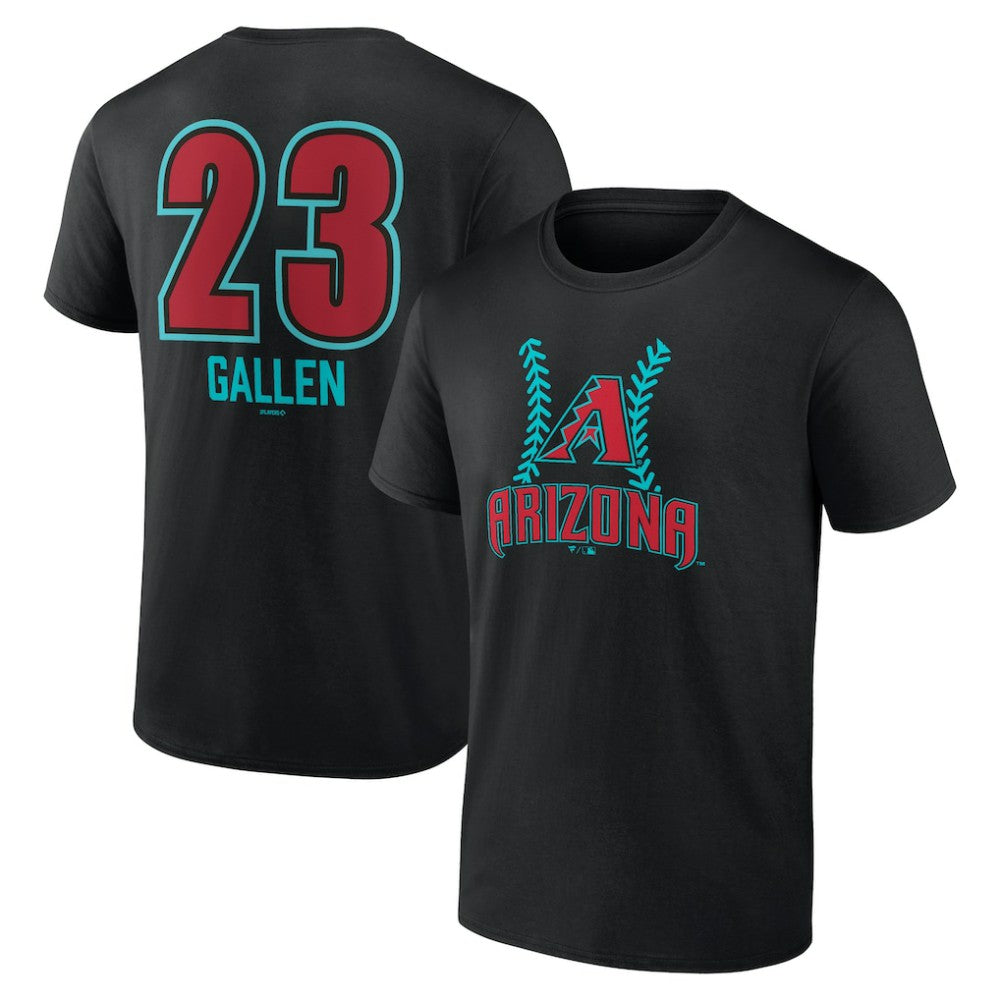 Zac Gallen Arizona Diamondbacks Name & Number Fastball T-Shirt On Sale