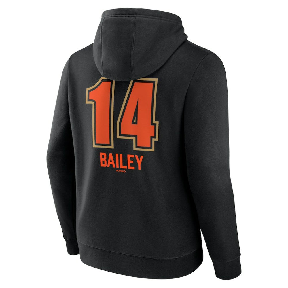 Patrick Bailey San Francisco Giants Name & Number Fastball Pullover Hoodie Lifestyle