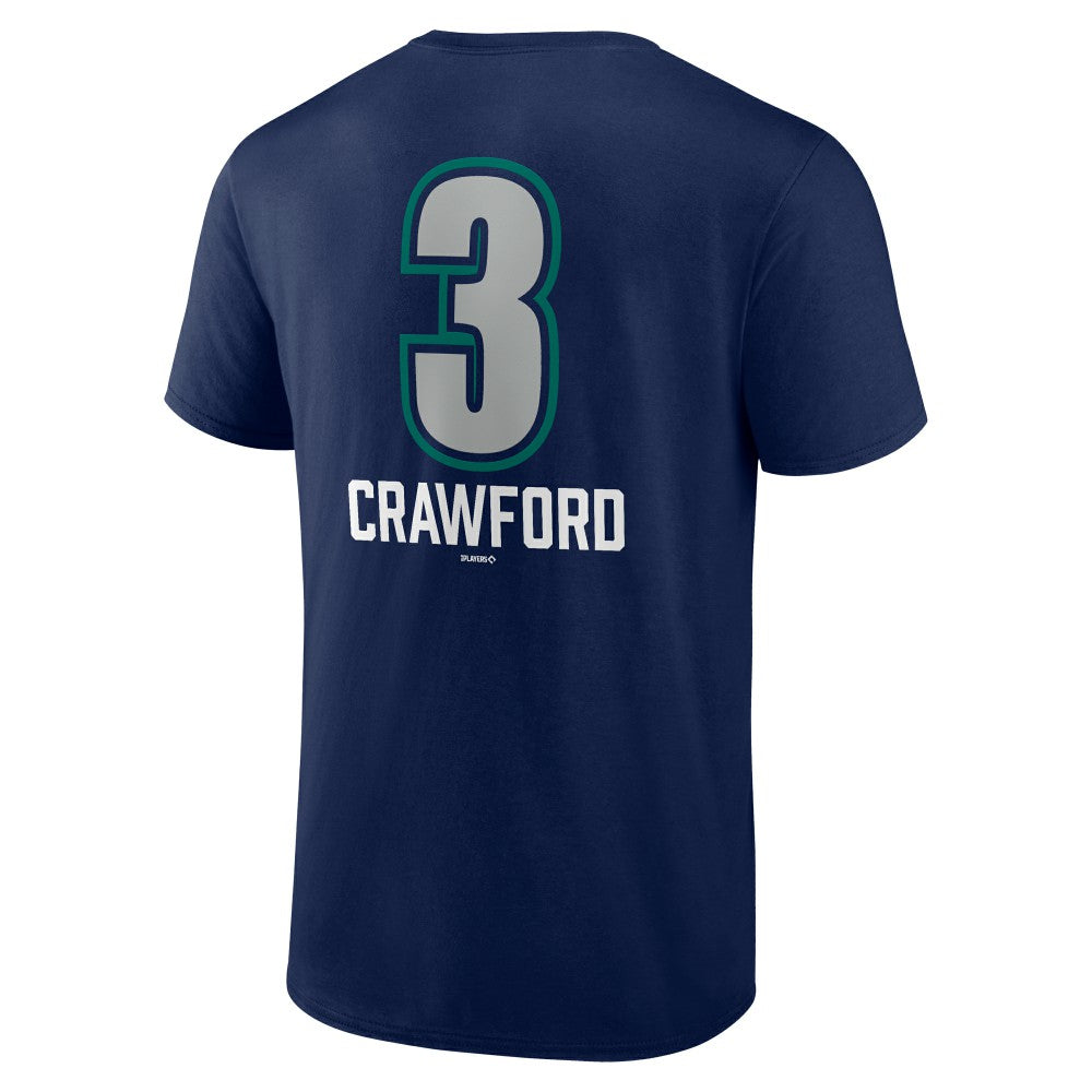 J.P. Crawford Seattle Mariners Name & Number Fastball T-Shirt On Sale