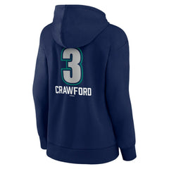 J.P. Crawford Seattle Mariners Women's Name & Number Fastball Pullover Hoodie Near Me