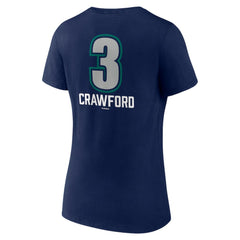 J.P. Crawford Seattle Mariners Women's Name & Number Fastball V-Neck T-Shirt Online