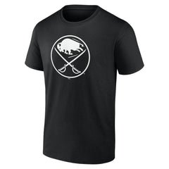 Buffalo Sabres - Personalized Name & Number Monochrome T-Shirt Black