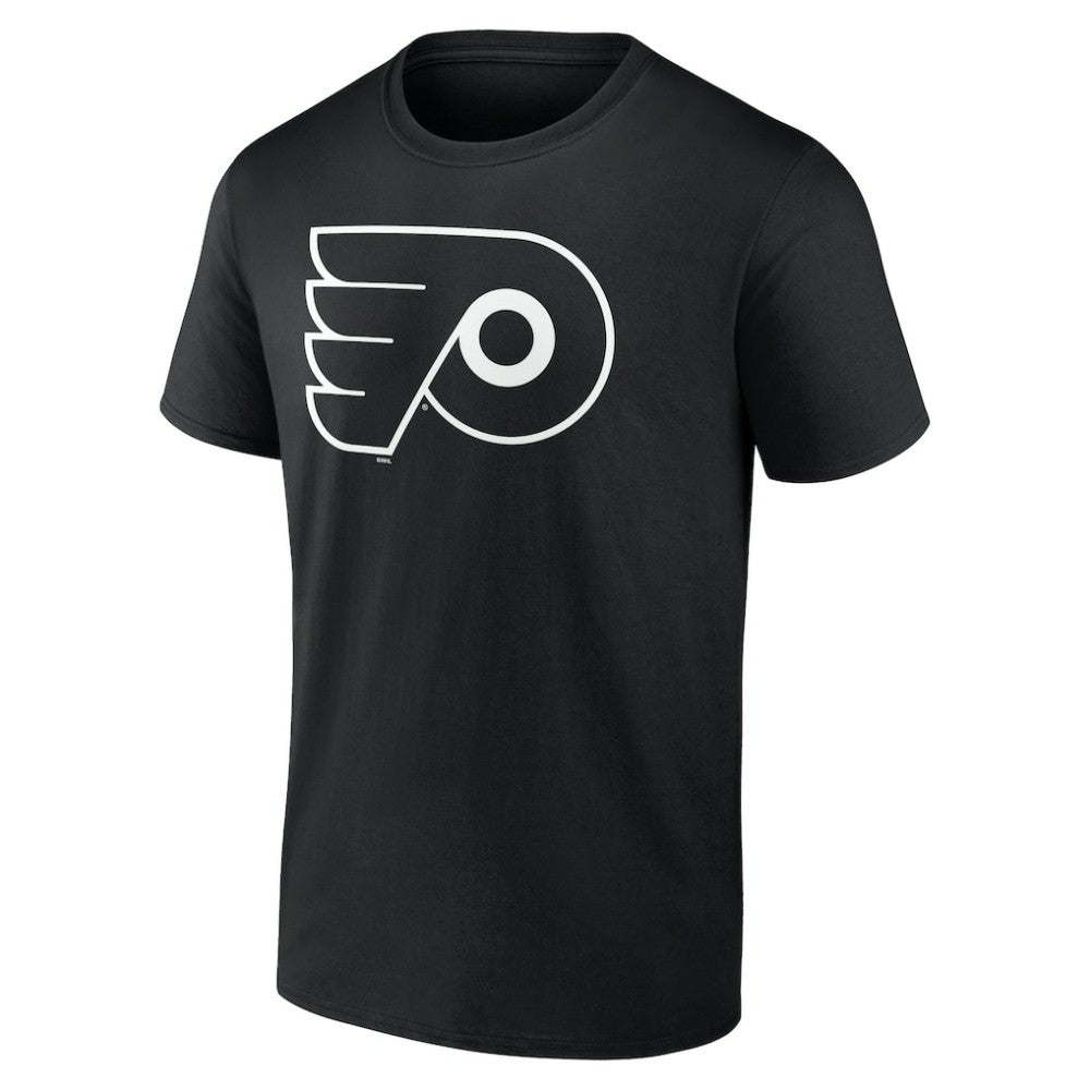 Philadelphia Flyers - Personalized Name & Number Monochrome T-Shirt Black