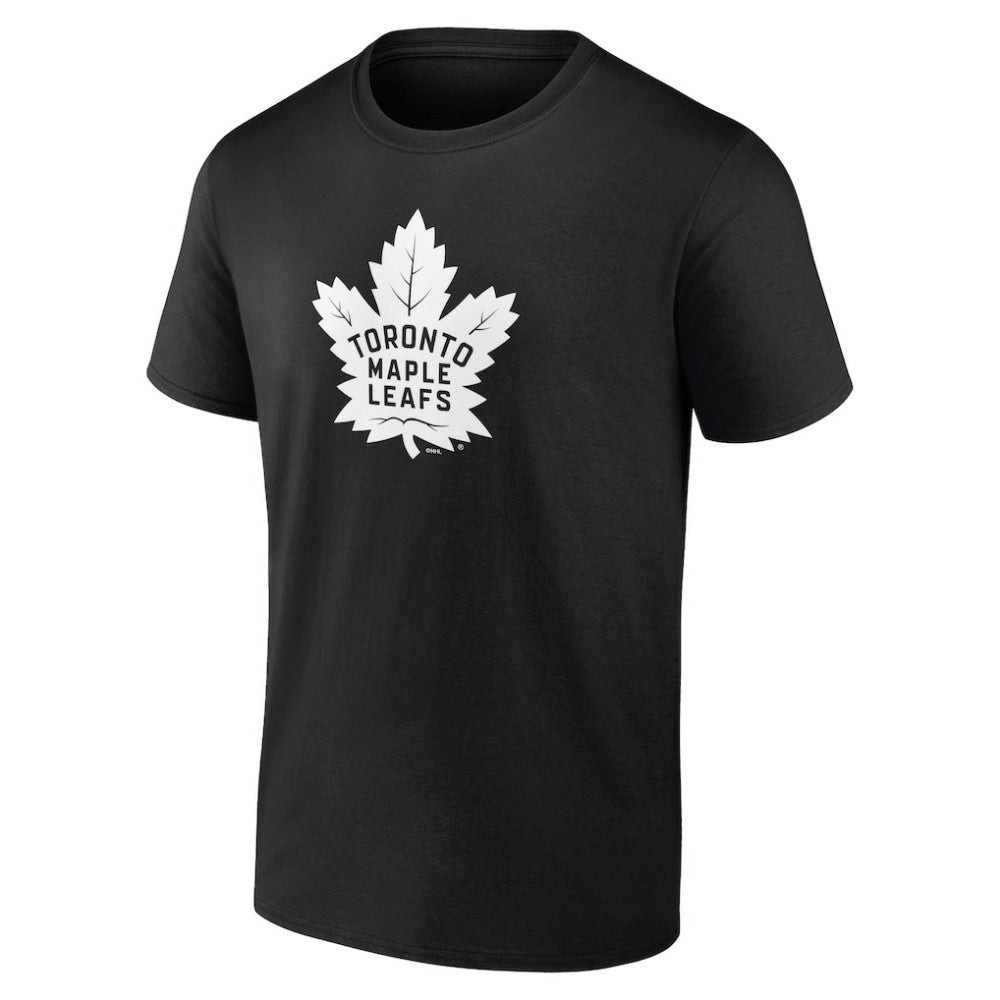 Toronto Maple Leafs - Personalized Name & Number Monochrome T-Shirt Black
