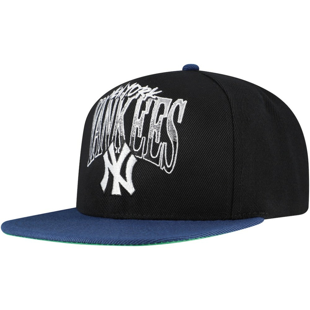 New York Yankees Mitchell & Ness Rise Up Snapback Hat Clearance
