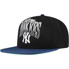 New York Yankees Mitchell & Ness Rise Up Snapback Hat Clearance