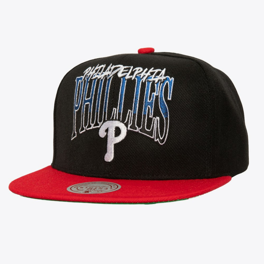 Philadelphia Phillies Mitchell & Ness Rise Up Snapback Hat Online