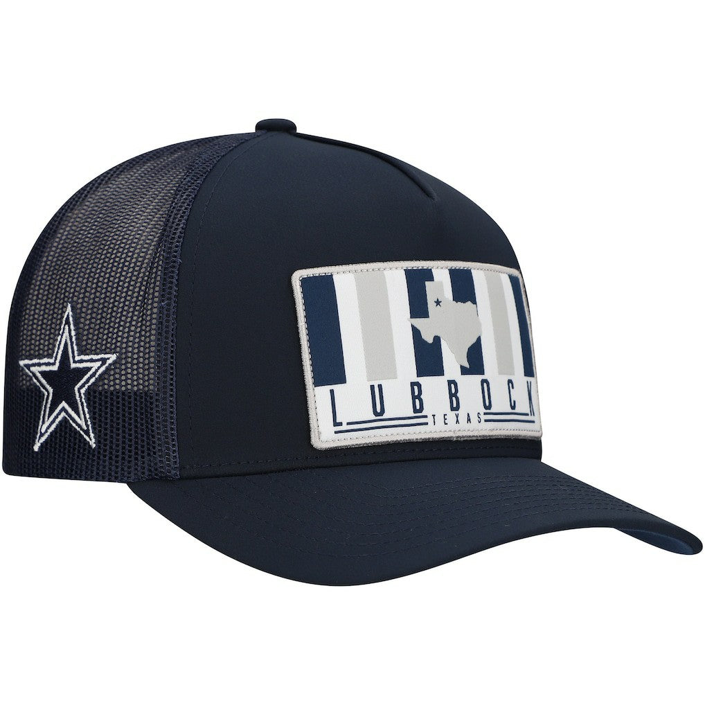 Dallas Cowboys HOOey Lubbock Trucker Snapback Hat – Navy - NFL
