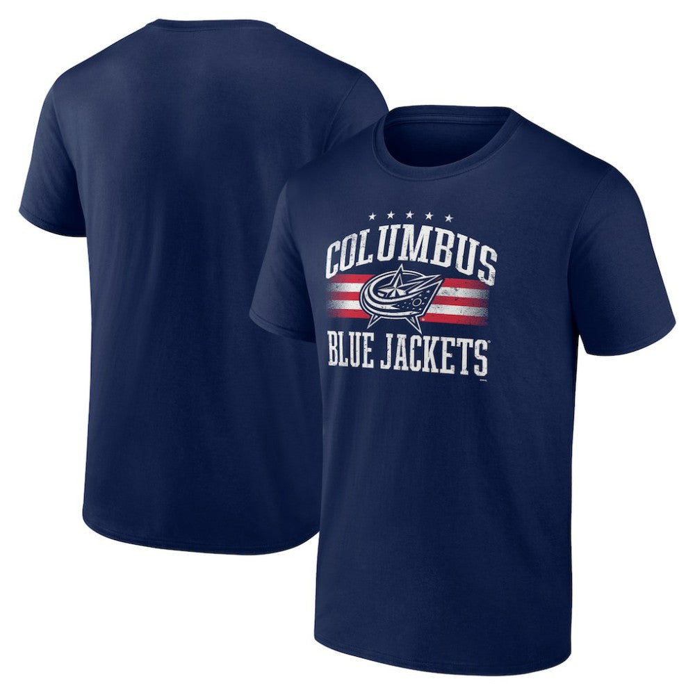 Columbus Blue Jackets - Americana Team T-Shirt Navy
