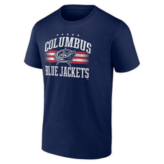 Columbus Blue Jackets - Americana Team T-Shirt Navy