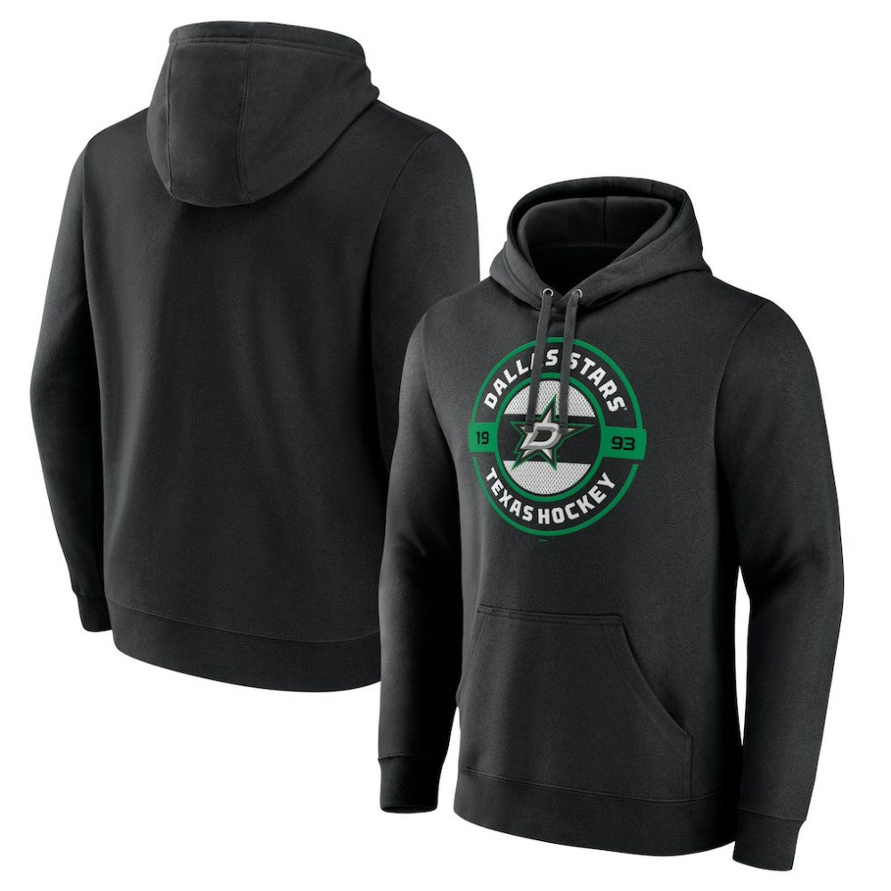 Dallas Stars - Native Pullover Hoodie Black