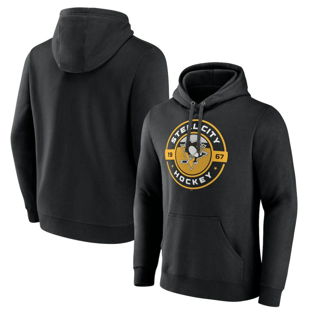 Pittsburgh Penguins Native Pullover Hoodie Black
